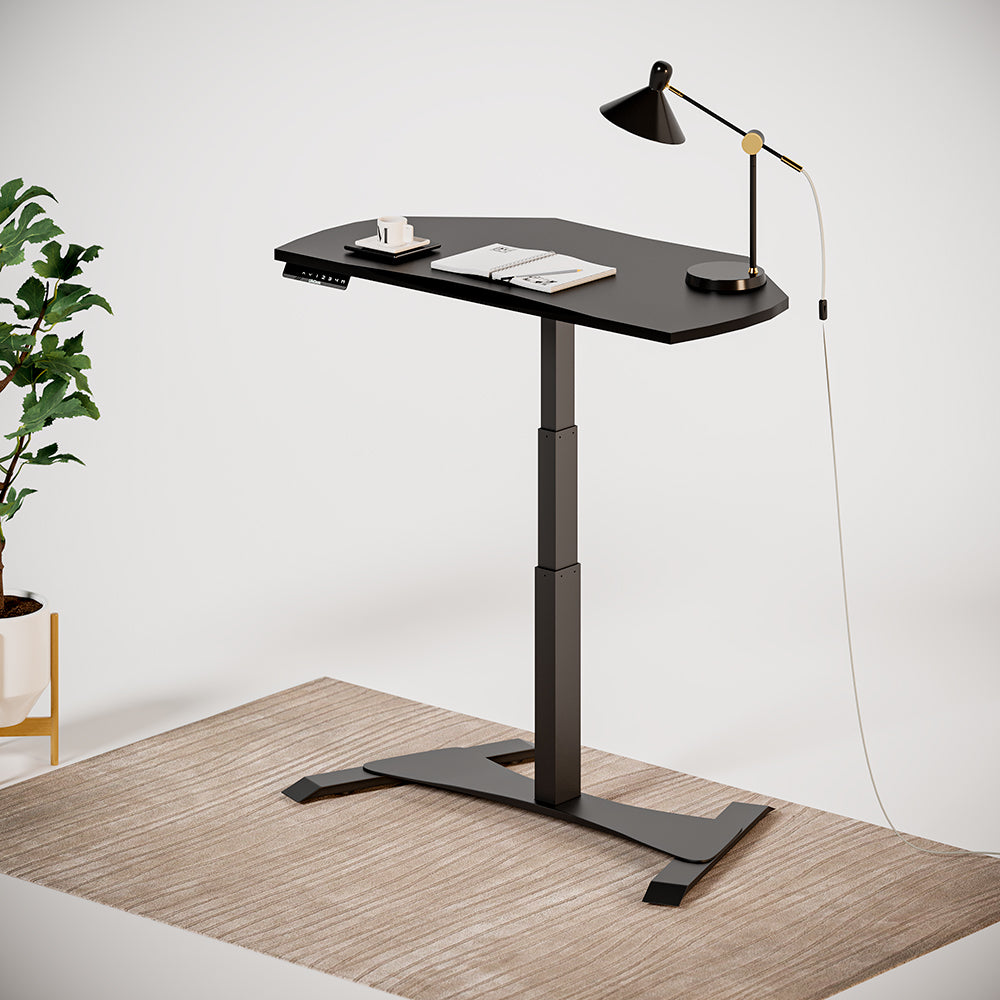 Small sit-standing desk - Single Leg Desk