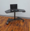 Small Footprint Sit-Stand Mobile Workstation