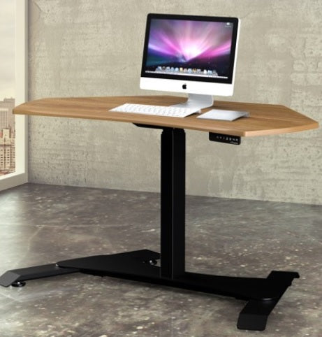 TinyDesk Small 1 Leg Sit-Stand Table