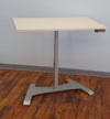 Small Footprint Single Leg Sit-Stand WFH Desk