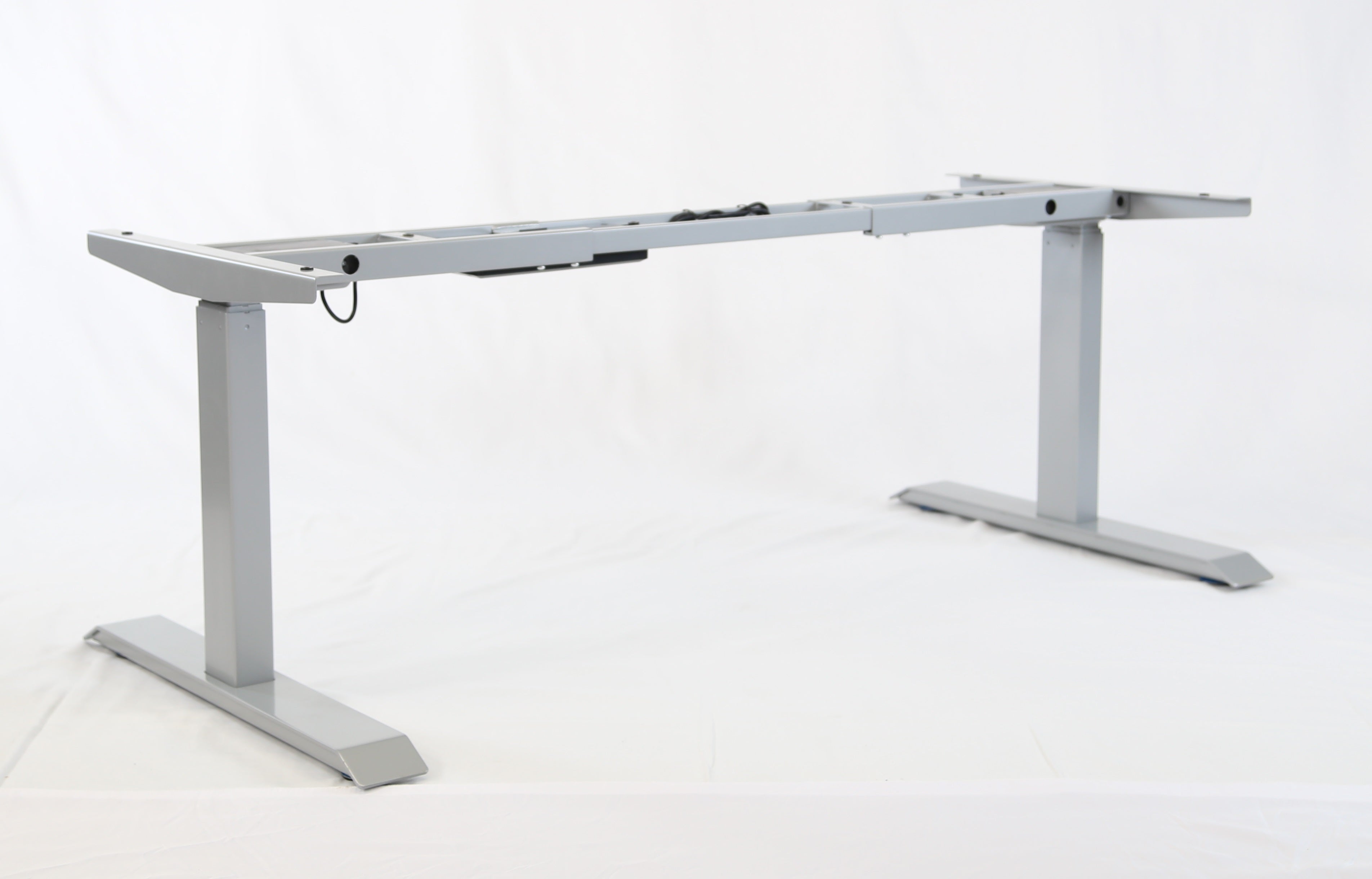 2 Leg Electric Adjustable Height Work Table - Ergsource